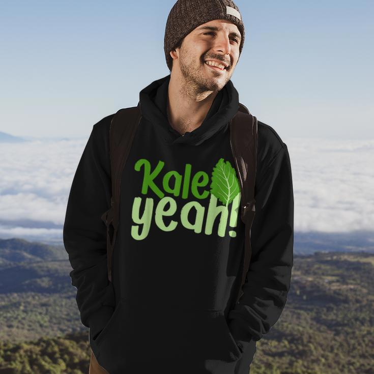 Kale Yeah Go Vegan Hoodie Lifestyle
