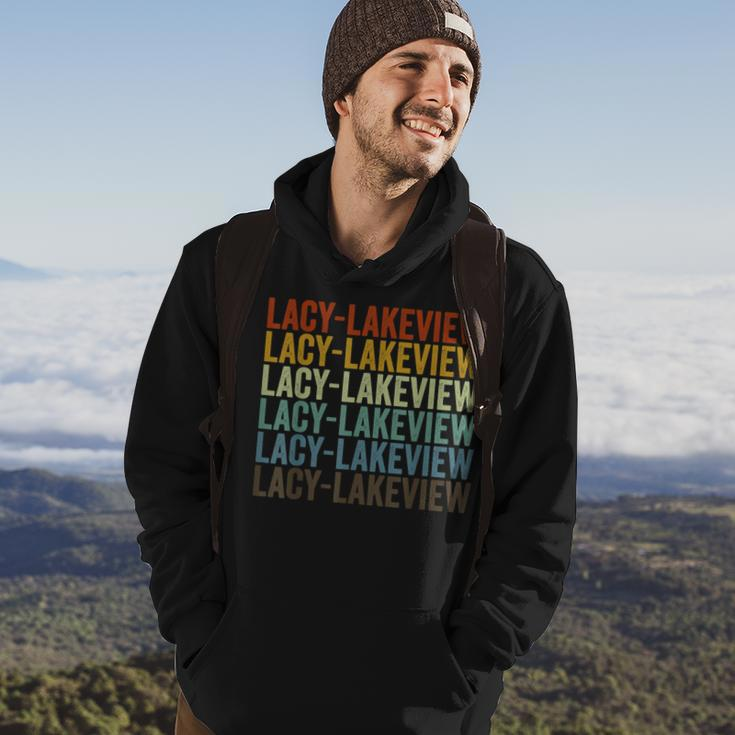 Lacy-Lakeview City Retro Hoodie Lifestyle