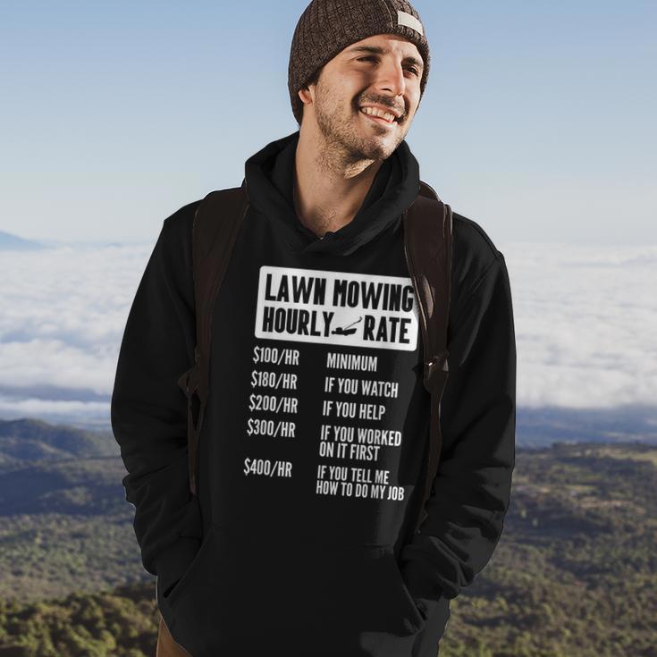 lawn-mower-hourly-rate-mowing-gardener-grass-yard-kids-men-hoodie-mazezy