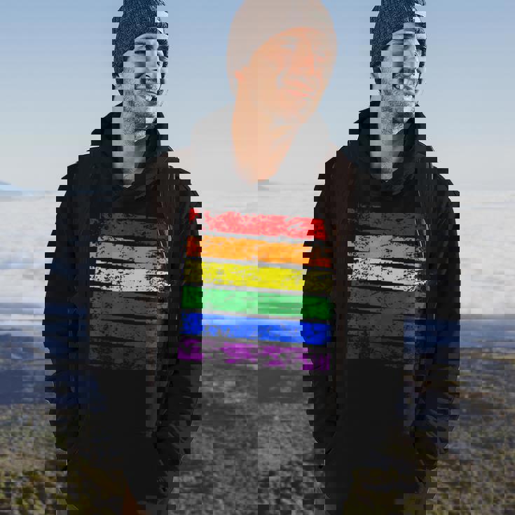 Lgtb Pride Flag Hoodie Lifestyle