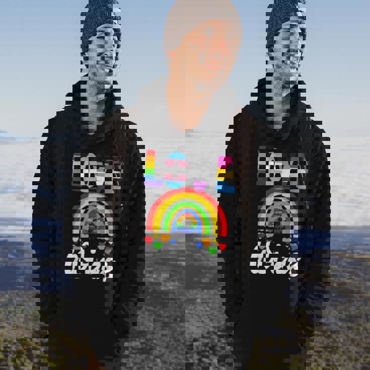 Love Wins Lgbtq Pride & Gay Love Pride Parade Hoodie Lifestyle Love Wins Lgbtq Pride & Gay Love Pride Parade Hoodie Lifestyle