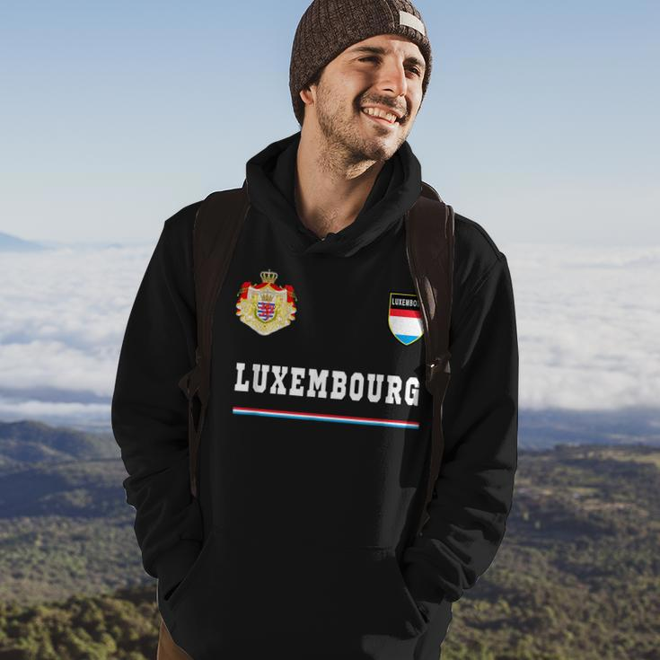 Luxembourg SportSoccer Jersey Flag Football Hoodie Lifestyle
