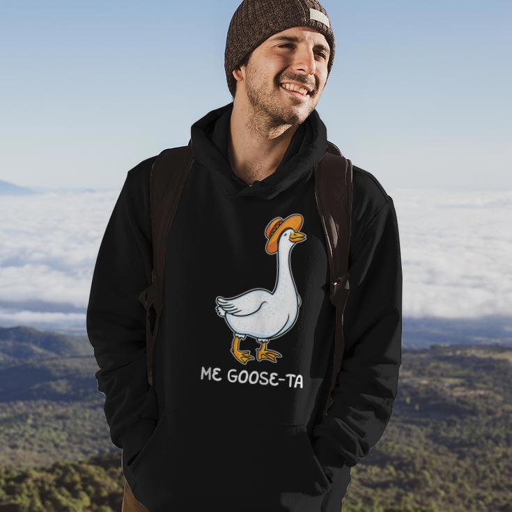 Me Goose Ta Mexican Funny Spanish Goose Pun Meme Lover Gift Hoodie Lifestyle