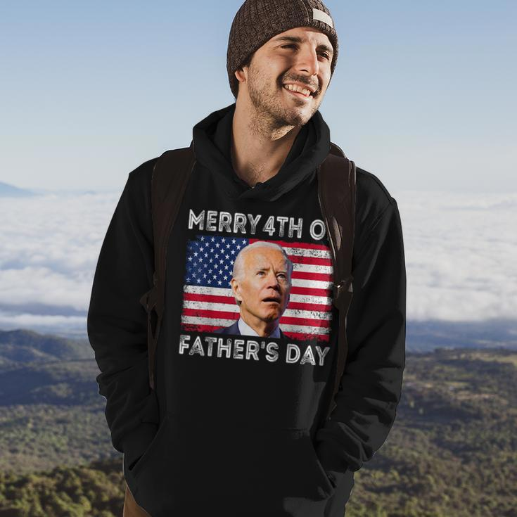 Merry 4Th Of July Fathers Day 4Th Of July Hoodie Lifestyle