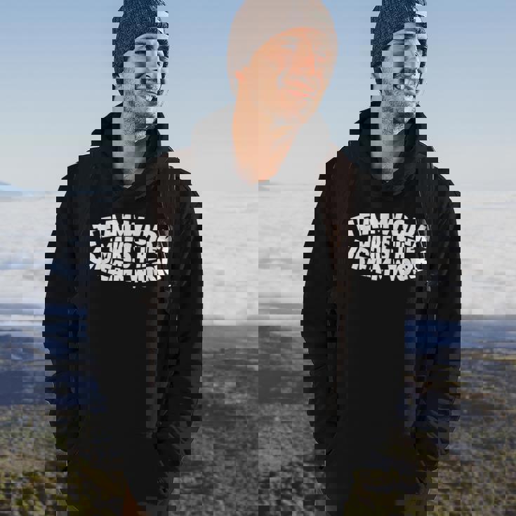 Motivational-Teamwork Makes The Dream Work Motivational Hoodie Lifestyle