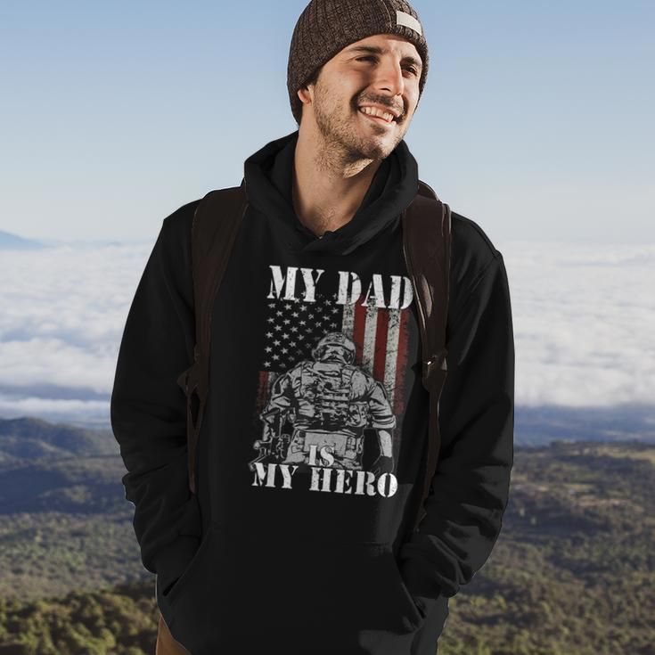 My Daddy Is My Hero Military Dad Fathers Day 4Th Hoodie Lifestyle