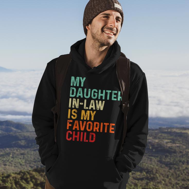 My Daughter In Law Is My Favorite Child Fathers Day In Law Hoodie Lifestyle