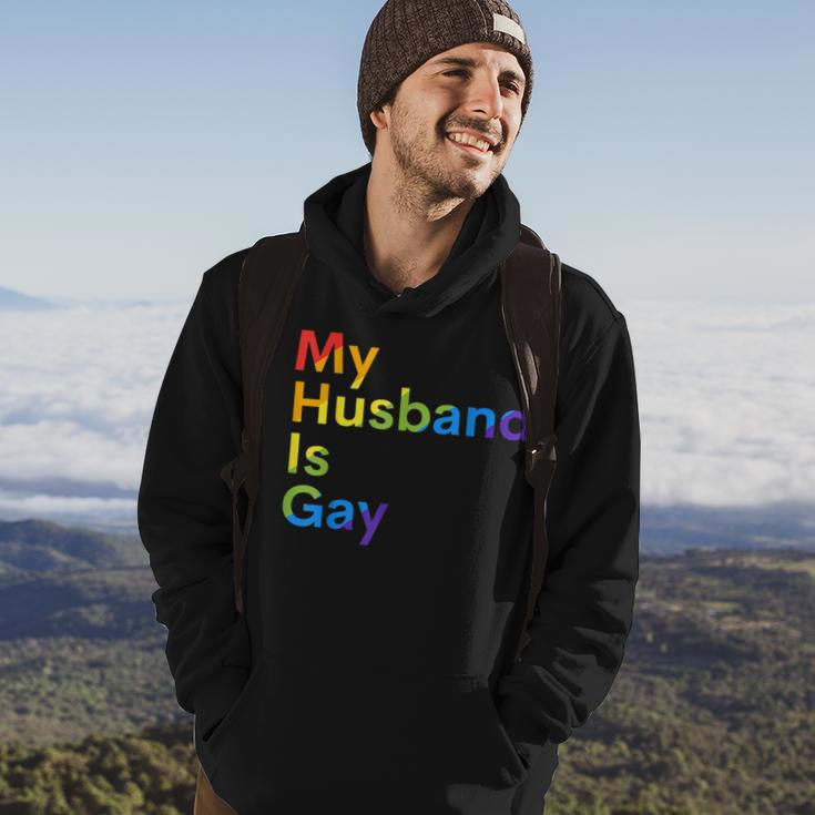 My Husband Is Gay Lgbtq Pride Hoodie Lifestyle