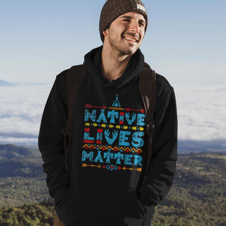 Native American Lives Matter Indian Pride Gift Hoodie Lifestyle