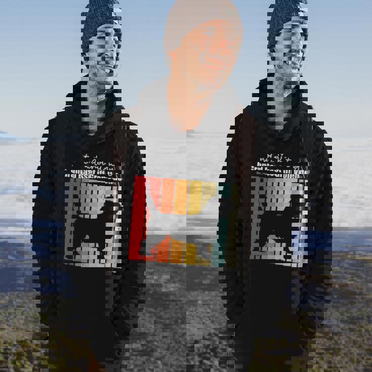 Not Without A Grand Basset Griffon Vendeen Hoodie Lifestyle