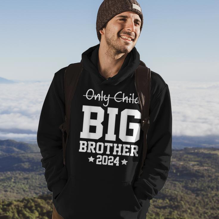 Only Child Expires 2024 Promoted To Big Brother Announcement Funny Gifts For Brothers Hoodie Lifestyle