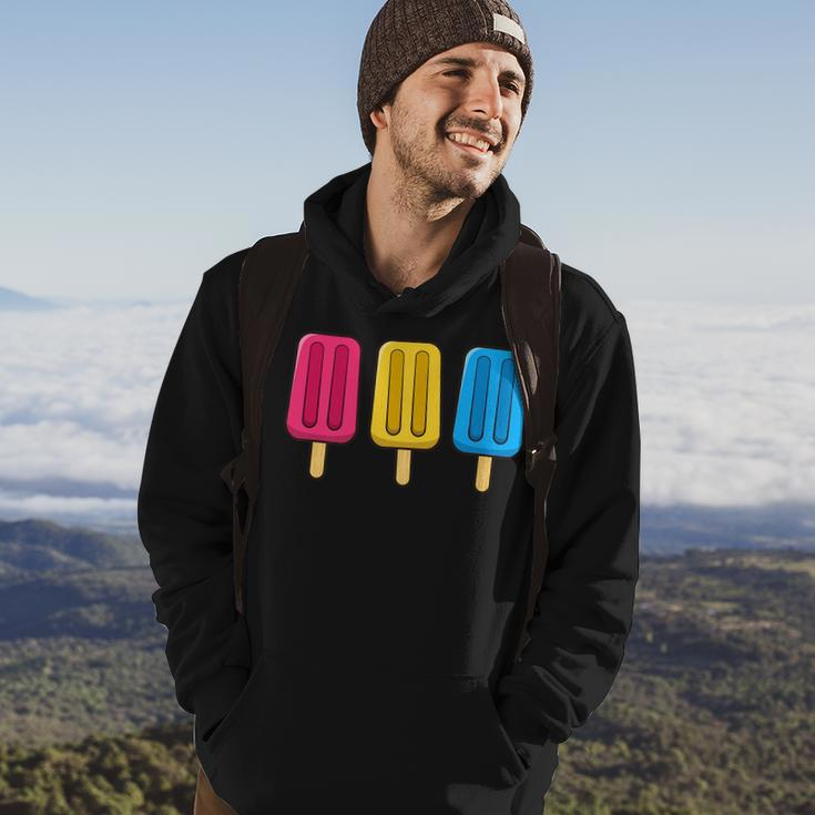 Pansexual Popsicles 4Th Of July Pan Subtle Pride Month Hoodie Lifestyle