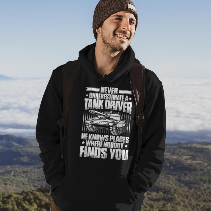 Panzer Tanker Never Underestimate A Tank Driver Hoodie Lifestyle