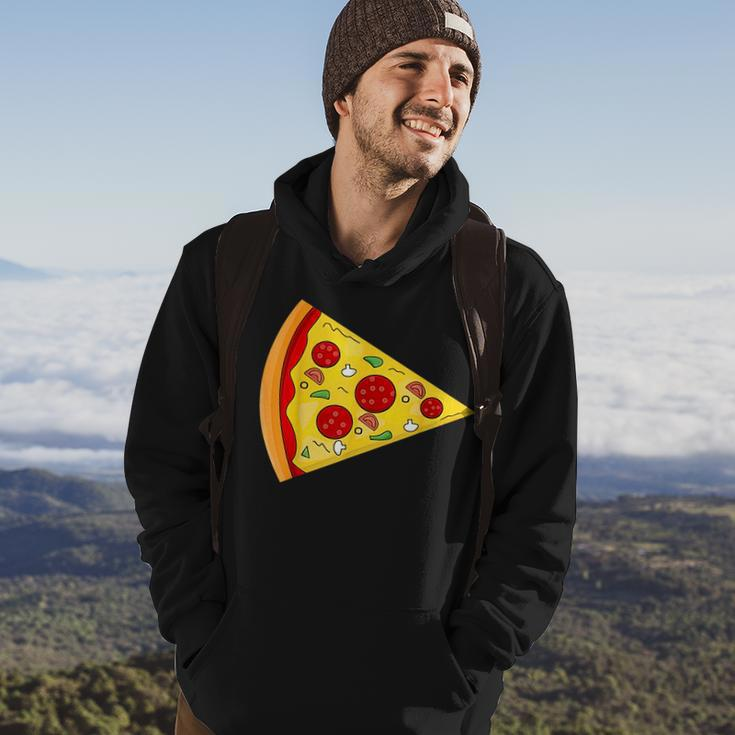 Pizza Pie & Slice Dad And Son Matching Pizza Fathers Day Hoodie Lifestyle