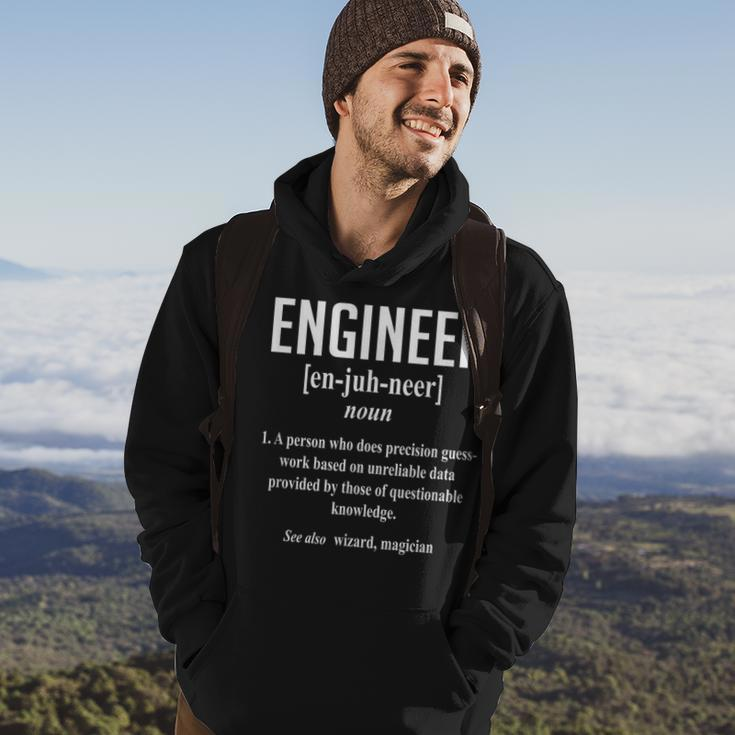 Precision Guesswork Engineer Wizard Magician Hoodie Lifestyle