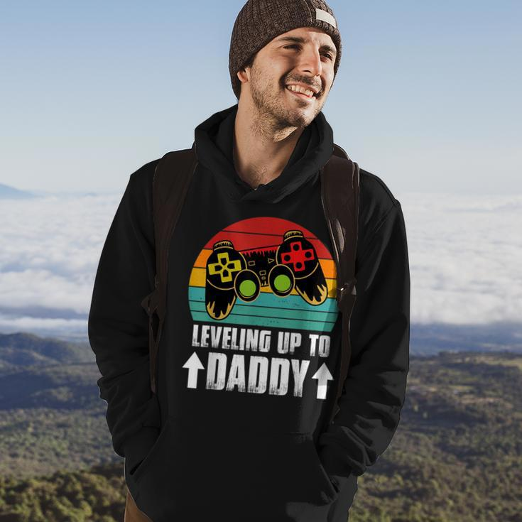 Pregnancy Announcement For Gamer Dad Leveling Up To Dad Hoodie Lifestyle