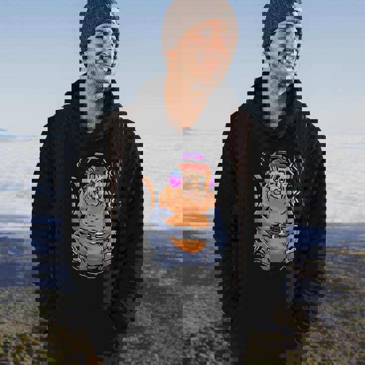 Proboscis Monkey Video Game Gaming Gamer Long-Nosed Monkey Hoodie Lifestyle