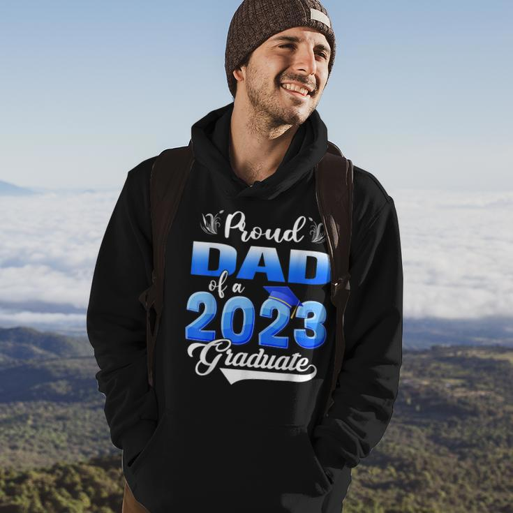 Proud Dad Of A 2023 Graduate For Family Graduation Father Hoodie Lifestyle