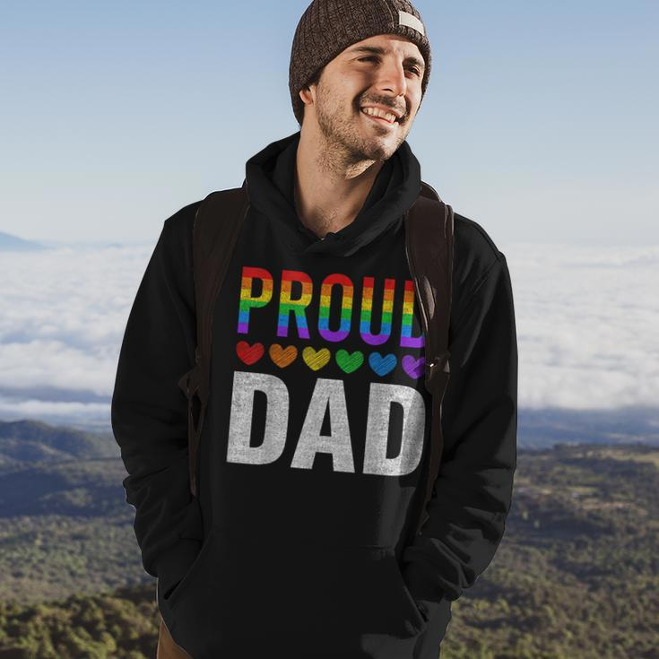 Proud Dad Of Gay Lesbian Lgbt Family Matching Pride Ally Hoodie Lifestyle