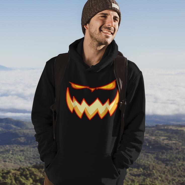 Pumpkin Monster Face Costume Scary Adult Kids Hoodie Lifestyle