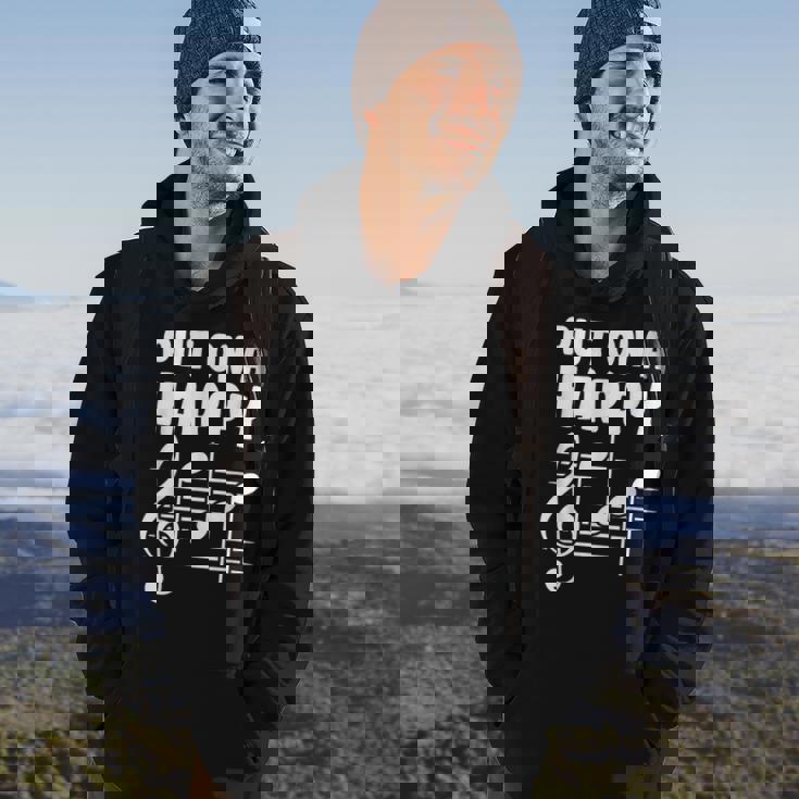 Put On A Happy Face Music Musicians Songwriters Hoodie Lifestyle