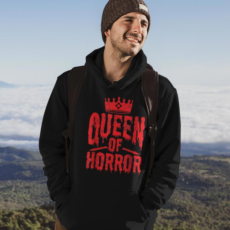 Queen Of Horror For Scary Films Lover Halloween Fans Halloween Hoodie Lifestyle