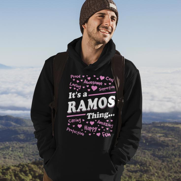 Ramos Surname Last Name Family Its A Ramos Thing Funny Last Name Designs Funny Gifts Hoodie Lifestyle