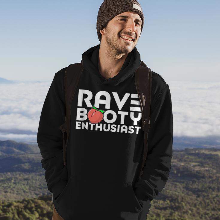 Rave Booty Enthusiast Quote Outfit Edm Music Festival Funny Hoodie Lifestyle