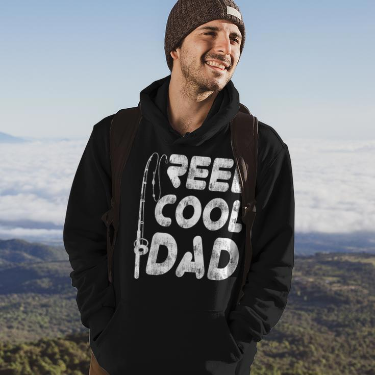 Reel Cool Dad Great Fishing Fathers Day Idea Hoodie Lifestyle