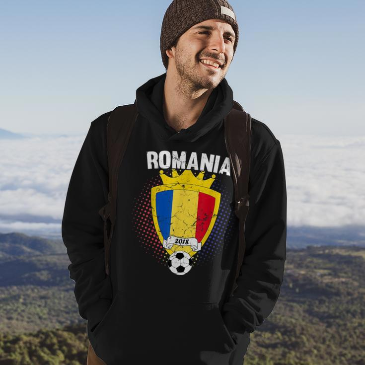Romania Soccer 2018 Romanian Flag National Team Cup Hoodie Lifestyle