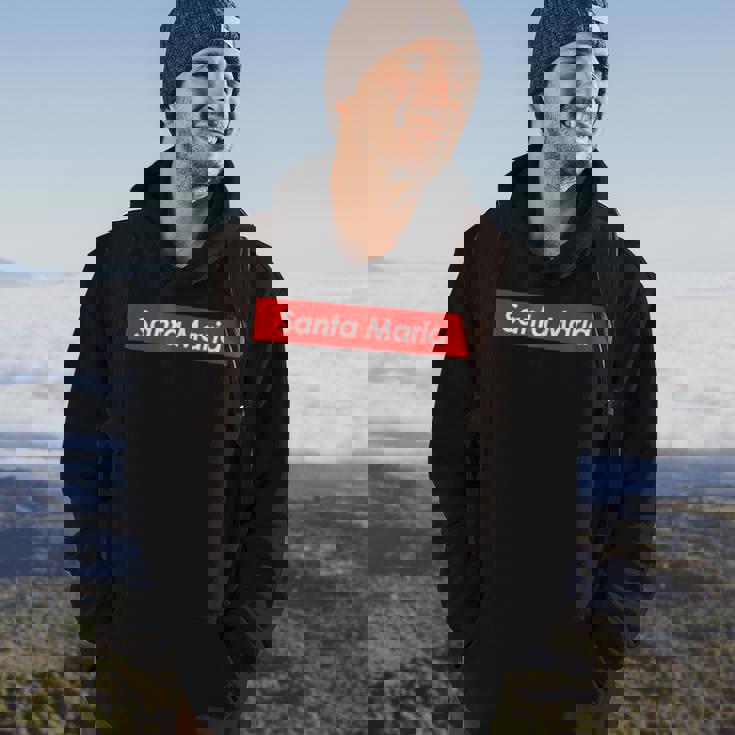 Santa Maria California Hoodie Lifestyle