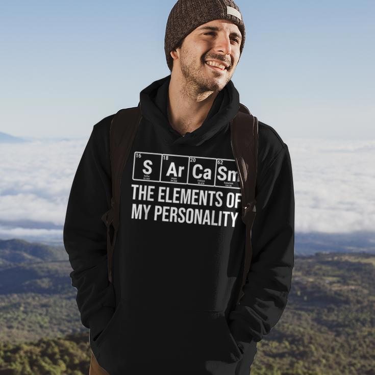 Sarcasm The Elements Of My Personality Chemistry Hoodie Lifestyle