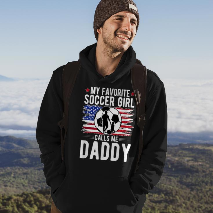 Soccer Girl Soccer Dad Of A Soccer Player Father Hoodie Lifestyle