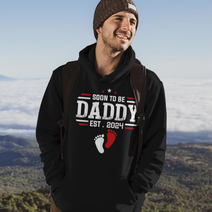 Soon To Be Daddy 2024 New Dad 2024 First Time Dad Hoodie Lifestyle