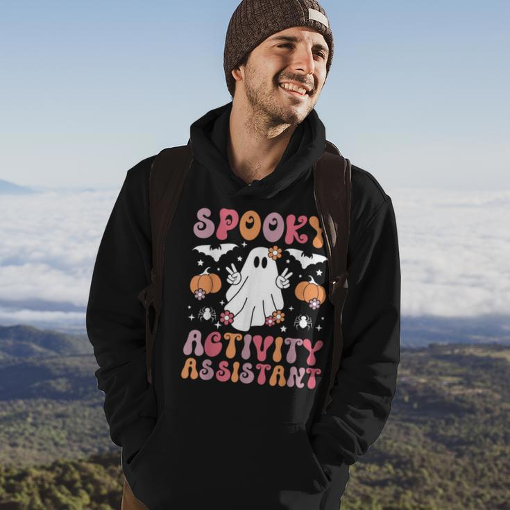 Spooky Activity Assistant Halloween Hoodie Lifestyle