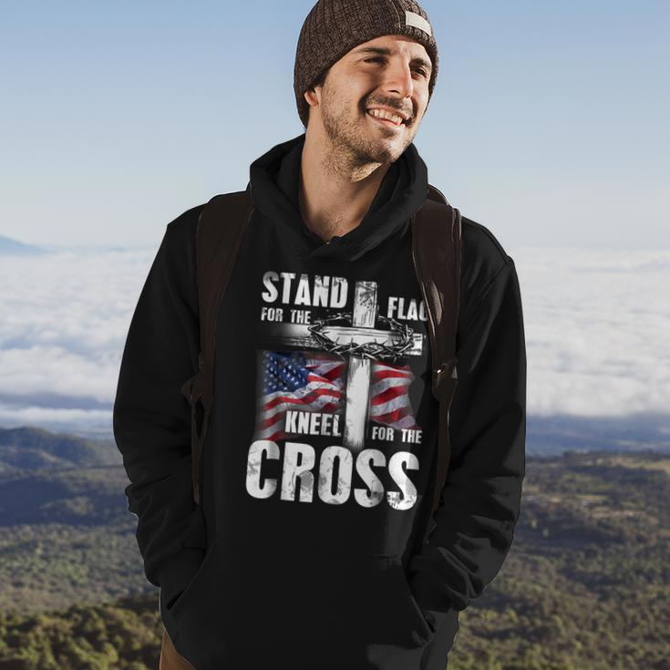 Stand For The Flag Kneel For The Cross Patriotic Hoodie Lifestyle