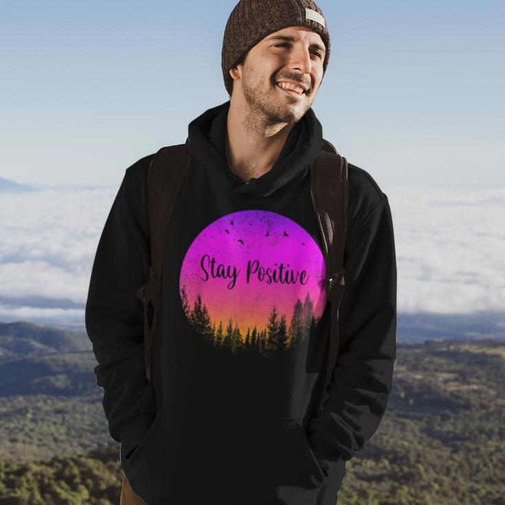 Stay Positive Quote Mindset Transformation Brainology Mind Hoodie Lifestyle