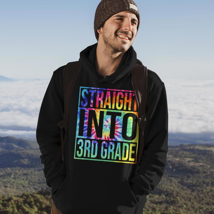 Straight Into 3Rd Grade First Day Of School Back To School Hoodie Lifestyle