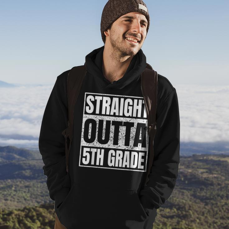 Straight Outta 5Th Grade Graduation Gifts 2023 Fifth Grade Hoodie Lifestyle