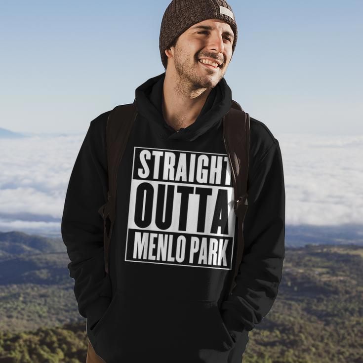 Straight Outta Menlo Park Hoodie Lifestyle