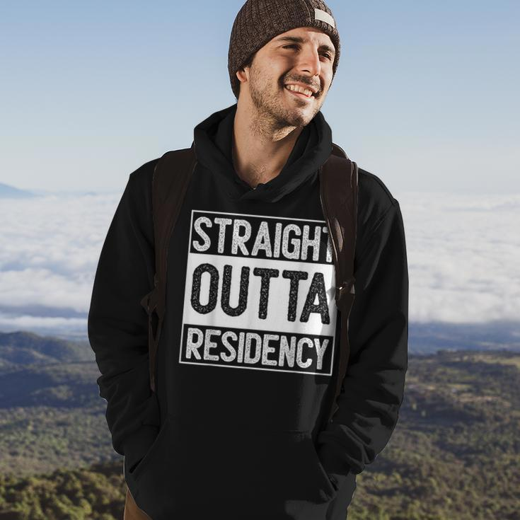 Straight Outta Residency Graduation Medical Degree Hoodie Lifestyle