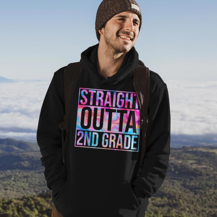 Straight Outta Second Grade 2Nd Grade Back To School Hoodie Lifestyle