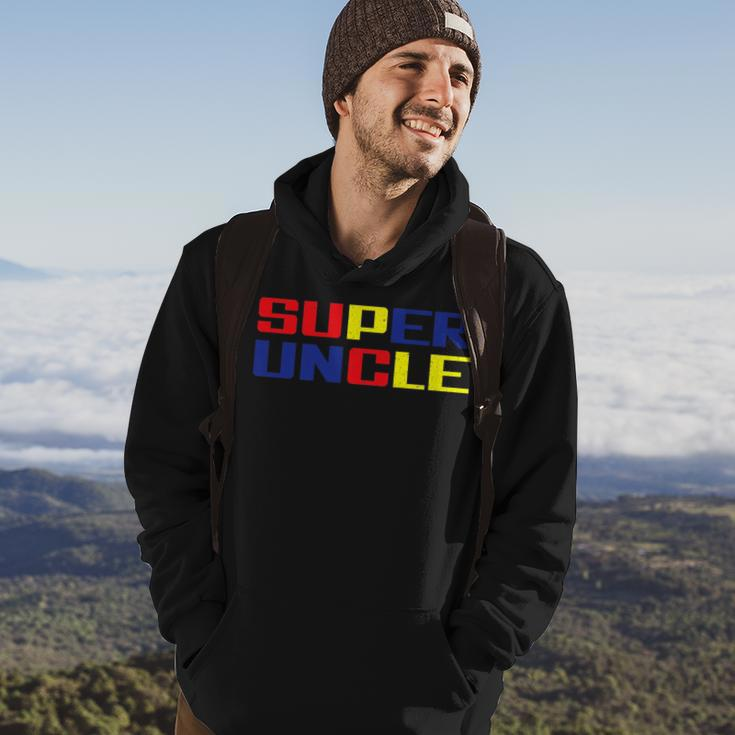 Super Uncle Worlds Best Uncle Ever Awesome Cool Uncle Hoodie Lifestyle