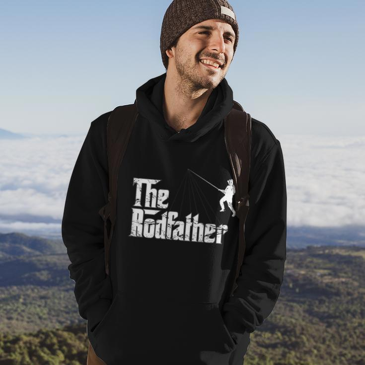 The Rodfather For The Avid Angler And Fisherman Hoodie Lifestyle