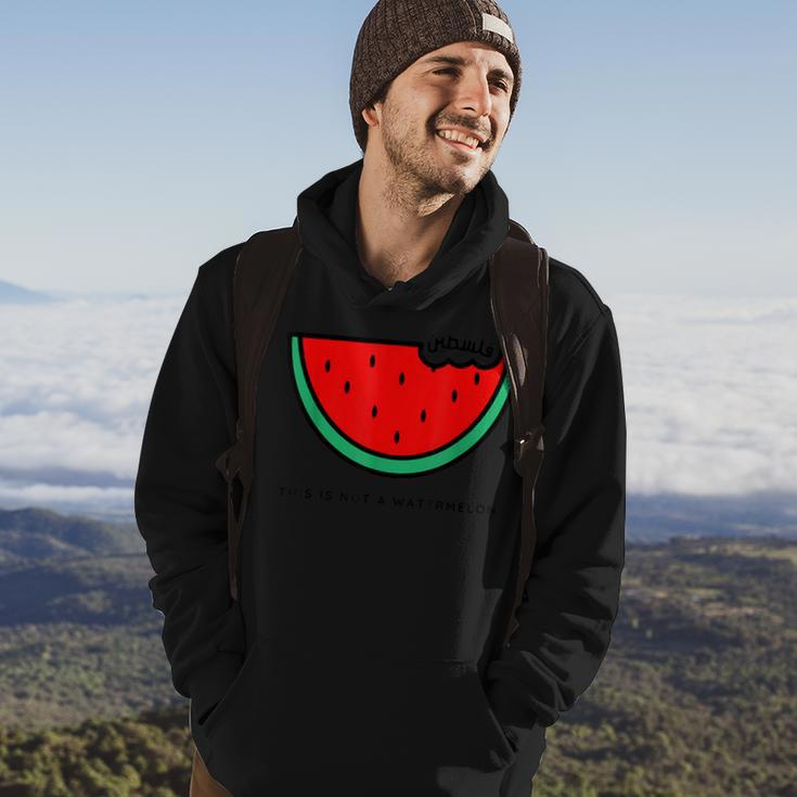 'This Is Not A Watermelon' Palestine Collection Hoodie Lifestyle