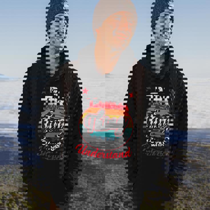 Tina Retro Name Its A Tina Thing Hoodie Lifestyle