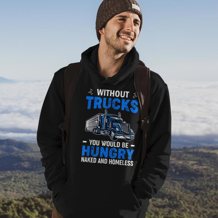 Truck Driver Saying Trucking Truckers Trucker Hoodie Lifestyle