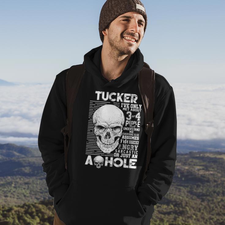 Tucker Name Gift Tucker Ively Met About 3 Or 4 People Hoodie Lifestyle
