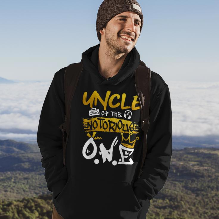 Uncle Of The Notorious One Old School Hip Hop 1St Birthday Hoodie Lifestyle