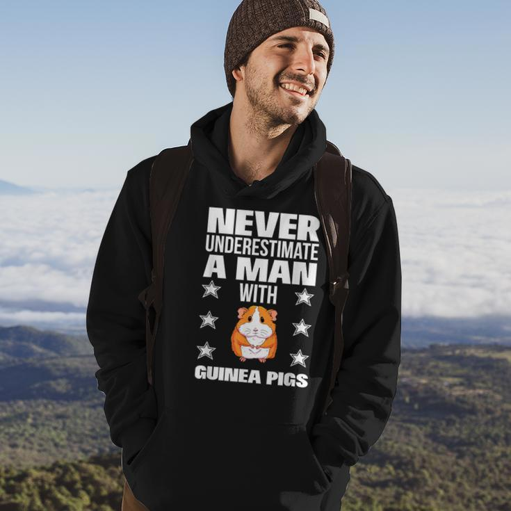 Never Underestimate A Man With Guinea Pigs Hoodie Lifestyle